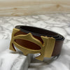 Cross Pattern Casual and Formal Leather Strap Belt -SunglassesCraft