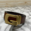 Metal  G-Shape Leather Strap Belt-SunglassesCraft