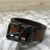 H-Pattern Leather Strap Belt For Men-SunglassesCraft