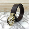 Trendy Round Leather Strap Belt For Men-SunglassesCraft