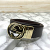 Trendy Round Leather Strap Belt For Men-SunglassesCraft