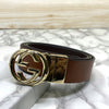 Trendy Round Leather Strap Belt For Men-SunglassesCraft