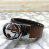 Trendy Round Leather Strap Belt For Men-SunglassesCraft