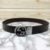 Trendy Round Leather Strap Belt For Men-SunglassesCraft