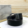 Round Lock Pattern Pressing Buckle With Leather Strap-SunglassesCraft