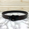 Round Lock Pattern Pressing Buckle With Leather Strap-SunglassesCraft