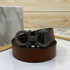 Classic 8 Pattern Formal Design Leather Strap Belt -SunglassesCraft