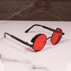 Emiway Bantai Round Red Candy Sunglasses For Men And Women-SunglassesCraft