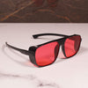 Classic Square Fiber Sunglasses For Men And Women-SunglassesCraft