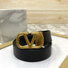 Casual V-Pattern Leather Strap Belt-SunglassesCraft