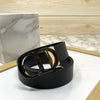 CD-Double Tone Leather Strap Belt-SunglassesCraft