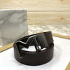 M-Pattern Leather Strap Belt -SunglassesCraft