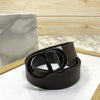 CD-Double Tone Leather Strap Belt-SunglassesCraft