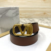 Casual V-Pattern Leather Strap Belt-SunglassesCraft