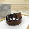 CD-Double Tone Leather Strap Belt-SunglassesCraft