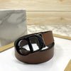 CD-Double Tone Leather Strap Belt-SunglassesCraft