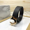 U-Pattern Formal and Casual Leather Strap belt-SunglassesCraft