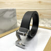 M-Pattern Leather Strap Belt -SunglassesCraft