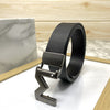 M-Pattern Leather Strap Belt -SunglassesCraft