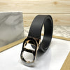 CD-Double Tone Leather Strap Belt-SunglassesCraft