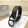 CD-Double Tone Leather Strap Belt-SunglassesCraft