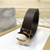 U-Pattern Formal and Casual Leather Strap belt-SunglassesCraft