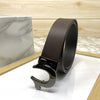 U-Pattern Formal and Casual Leather Strap belt-SunglassesCraft