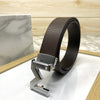 M-Pattern Leather Strap Belt -SunglassesCraft