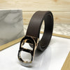 CD-Double Tone Leather Strap Belt-SunglassesCraft