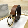 Classic G-Pattern Formal and Casual Leather Strap Belt -SunglassesCraft