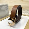 U-Pattern Formal and Casual Leather Strap belt-SunglassesCraft