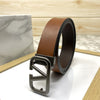 Casual V-Pattern Leather Strap Belt-SunglassesCraft