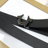 U-Pattern Formal and Casual Leather Strap belt-SunglassesCraft