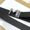 M-Pattern Leather Strap Belt -SunglassesCraft