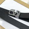 Casual V-Pattern Leather Strap Belt-SunglassesCraft