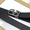 Casual V-Pattern Leather Strap Belt-SunglassesCraft