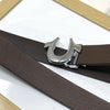 U-Pattern Formal and Casual Leather Strap belt-SunglassesCraft