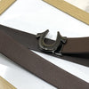 U-Pattern Formal and Casual Leather Strap belt-SunglassesCraft