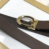 Classic G-Pattern Formal and Casual Leather Strap Belt -SunglassesCraft