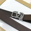 Casual V-Pattern Leather Strap Belt-SunglassesCraft