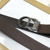 CD-Double Tone Leather Strap Belt-SunglassesCraft