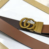 Formal and Casual GG Leather Strap Belt-SunglassesCraft