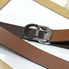 CD-Double Tone Leather Strap Belt-SunglassesCraft