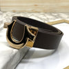 U-Pattern Formal and Casual Leather Strap belt-SunglassesCraft