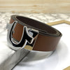 U-Pattern Formal and Casual Leather Strap belt-SunglassesCraft