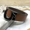 U-Pattern Formal and Casual Leather Strap belt-SunglassesCraft