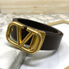 Casual V-Pattern Leather Strap Belt-SunglassesCraft