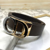 CD-Double Tone Leather Strap Belt-SunglassesCraft