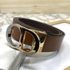 CD-Double Tone Leather Strap Belt-SunglassesCraft