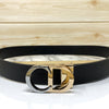 CD-Double Tone Leather Strap Belt-SunglassesCraft